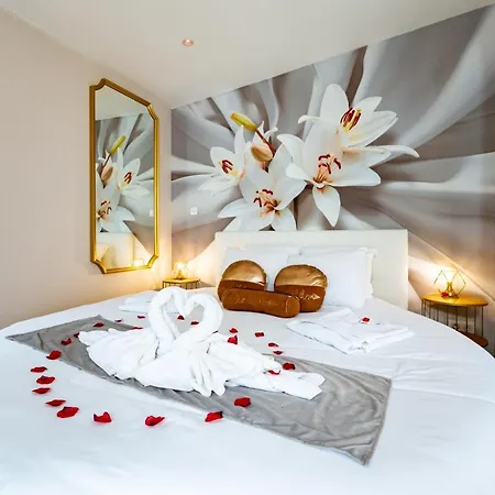Romantique Jacuzzi Ou Balneo Privatif Et Jardin Au Temps Des Cerises Gasthof 4*